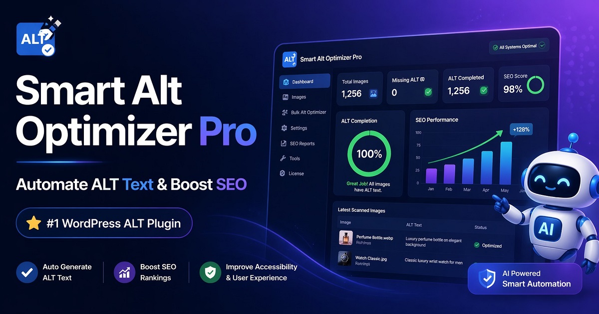 Neksio Image Alt Optimizer - WordPress ALT Text Plugin | Automatic ALT ...