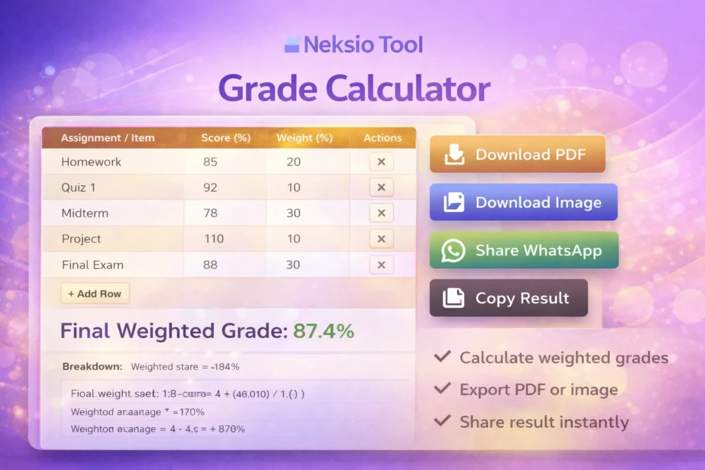 Grade Calculator