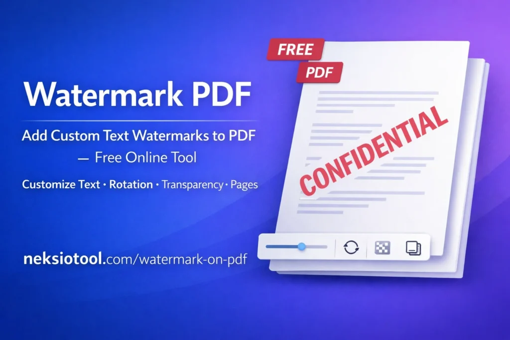 watermark on pdf