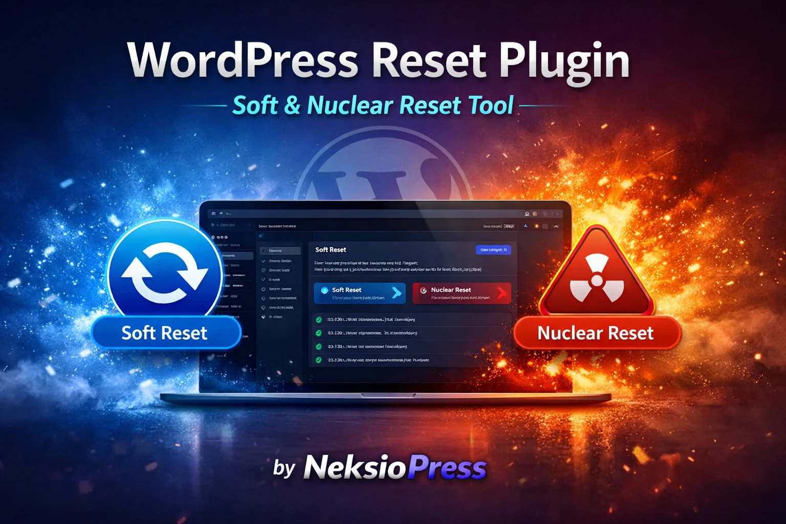 WordPress Reset Plugin by NeksioPress - Neksio Tool