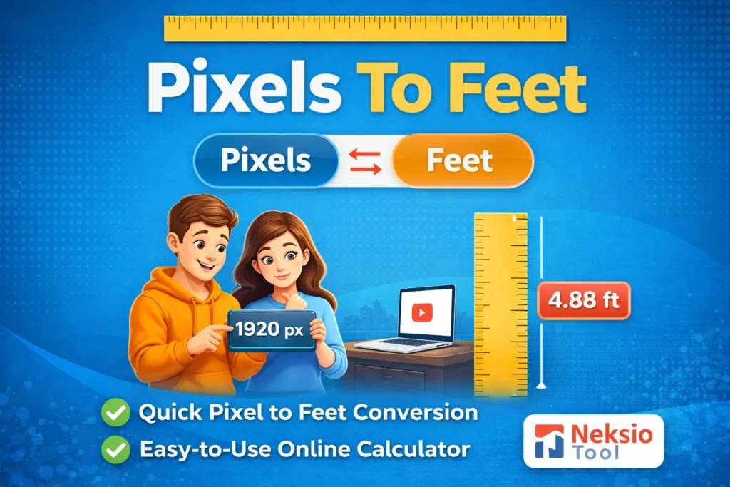 Pixels To Feet