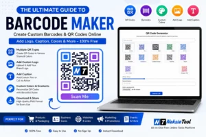 Barcode Maker Online – Create Custom QR Codes with Logo and Caption