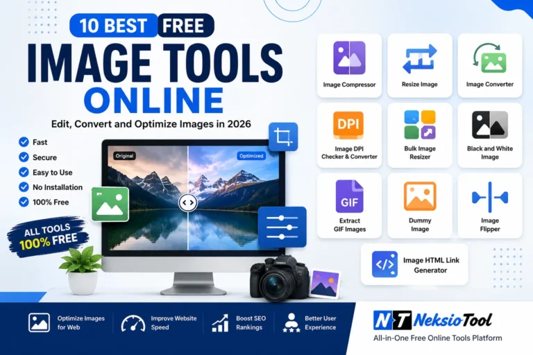 10 Best Free Image Tools Online to Edit, Convert and Optimize Images in 2026