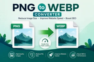 PNG to WebP Converter – Reduce Image Size & Improve Website Speed