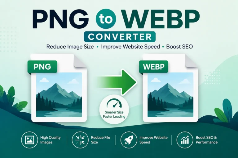 PNG to WebP Converter – Reduce Image Size & Improve Website Speed