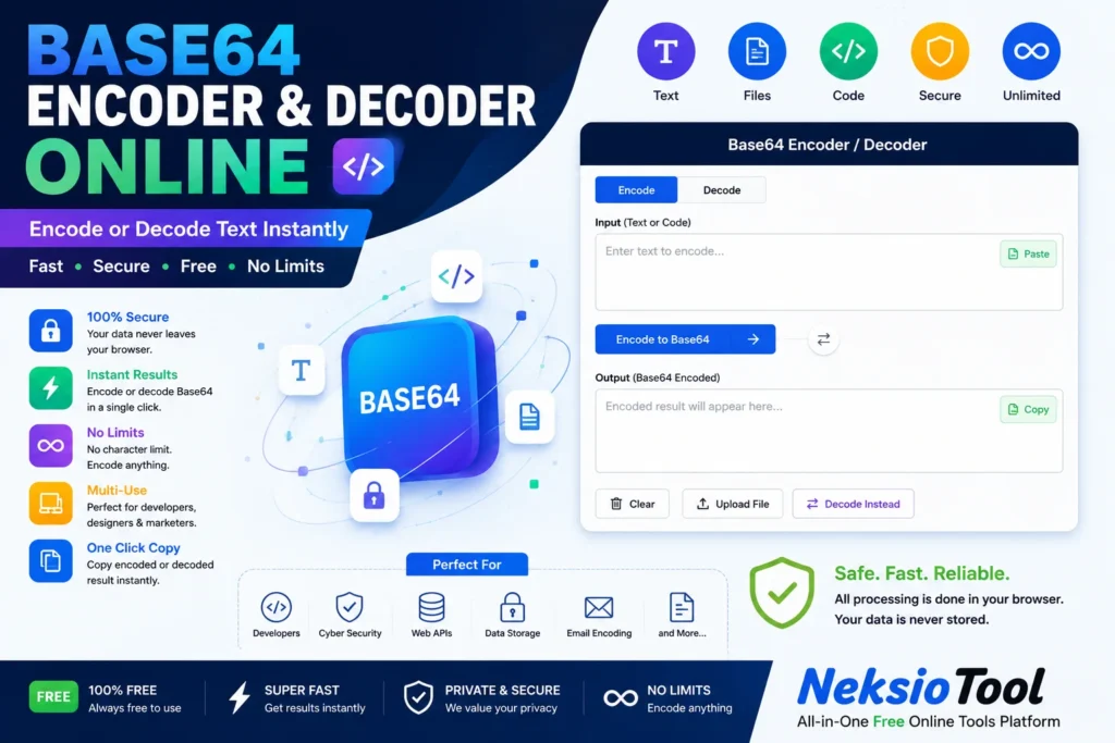 base64 encoder decoder online