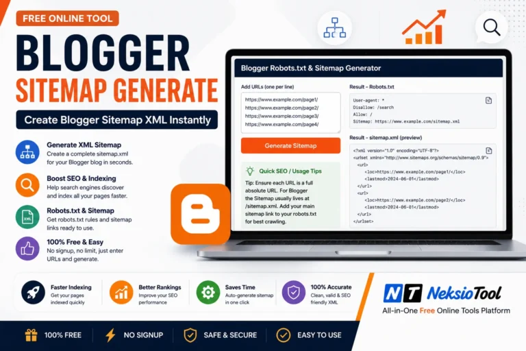 Blogger Sitemap Generate Guide – Create Blogger Sitemap XML for Better SEO