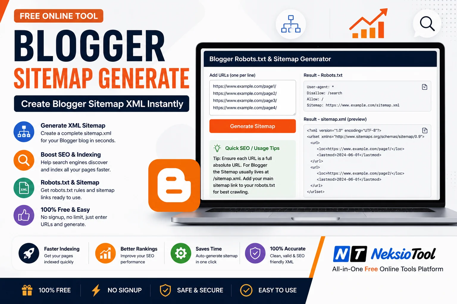 Blogger Sitemap Generate Guide – Create Blogger Sitemap XML for Better SEO