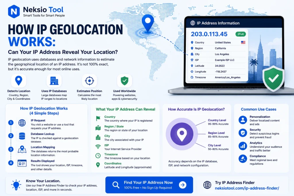 how ip geolocation works