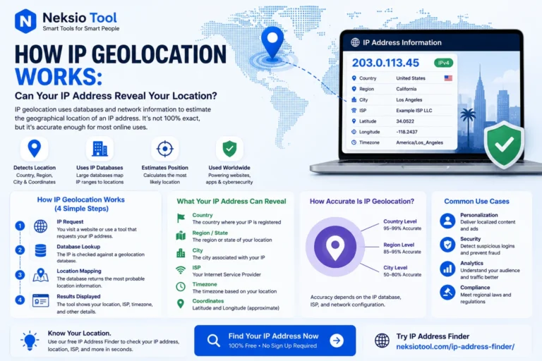How IP Geolocation Works: Can Your IP Address Reveal Your Location?