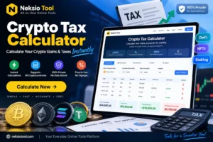 Crypto Tax Calculator: Calculate Your Crypto Gains & Taxes Instantly